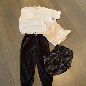 Athleta Girls Bundle of tops and bottoms